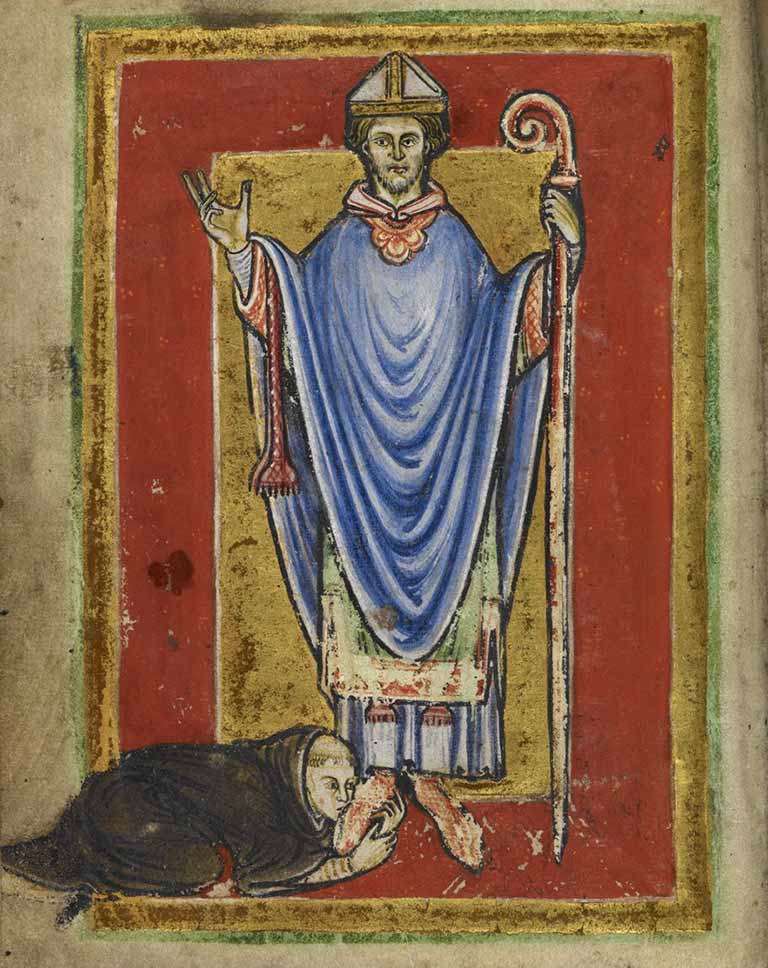 Illustration de Saint Cuthbert